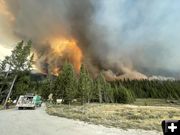 Entry to Green River Lakes Campground. Photo by Bridger-Teton National Forest.
