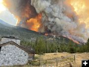 Green River Lakes Lodge view. Photo by Bridger-Teton National Forest.