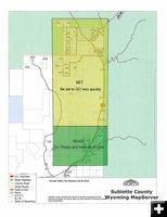SET for evacuation. Photo by Sublette County Sheriff's Office.