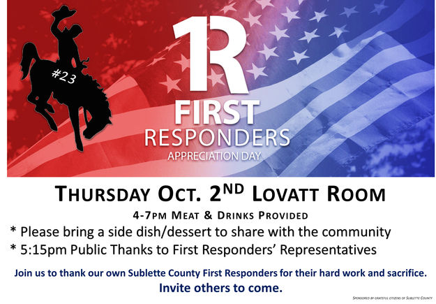 1st Responders Appreciation. Photo by .