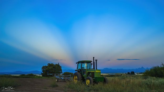 Heavenly John Deere. Photo by Dave Bell.