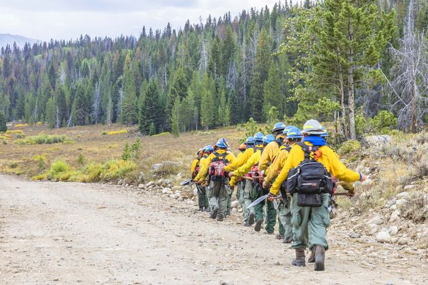 Heading Out. Photo by Dave Bell.