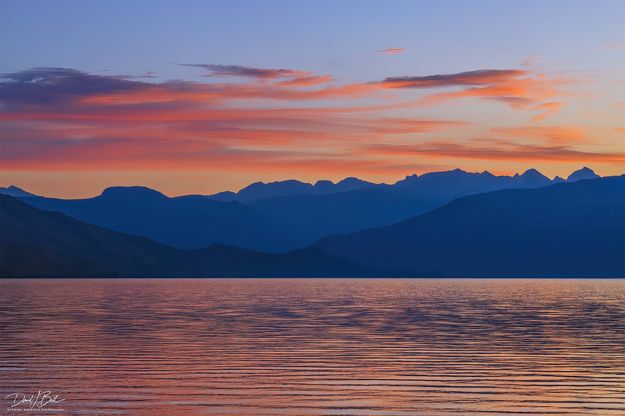 Fremont Lake Sunrise-July 27. Photo by Dave Bell.