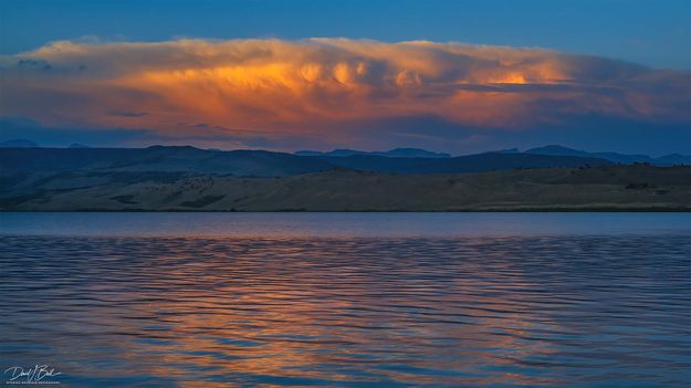 Nicely Lit Boomer-July 31. Photo by Dave Bell.