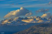 Puffiness Over Gannett Peak. Photo by Dave Bell.