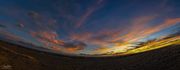 Smoke Enhanced 14mm Tipped Sunset Pano. Photo by Dave Bell.