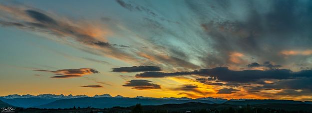 Sunrise Pano-June 7. Photo by Dave Bell.