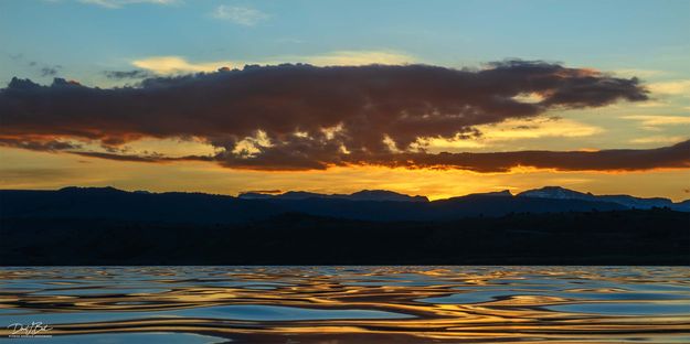 Fremont Lake Sunset-June 11. Photo by Dave Bell.