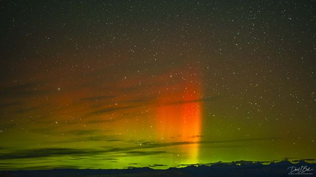 Aurora Night Of Sept 29-30. Photo by Dave Bell.