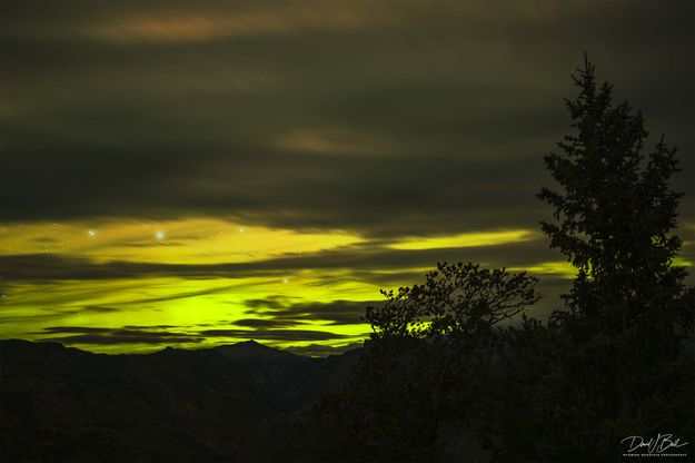 Aurora Night Of Sept 29-30. Photo by Dave Bell.