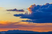 Sawtooth Sunset Storm Cloud. Photo by Dave Bell.