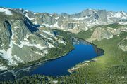 Grave Lake and Mt. Hooker. Photo by Dave Bell.