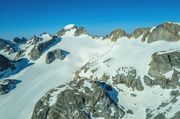 Gannett and Gannett Glacier. Photo by Dave Bell.