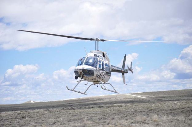 Transport Helicopter. Photo by Sweetwater County Sheriff’s Office.