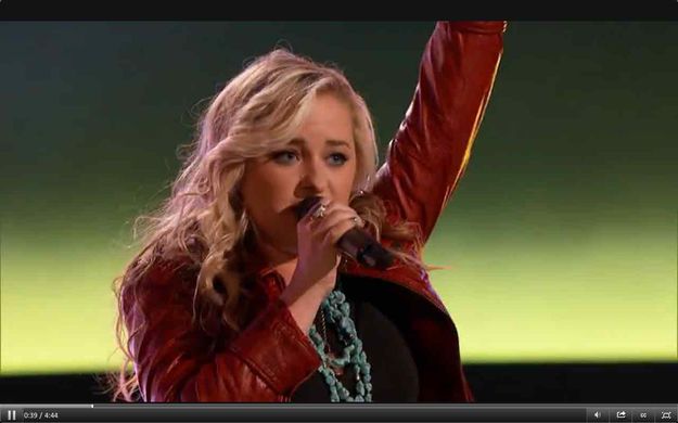 Cary Laine. Photo by ‘The Voice’ on NBC.