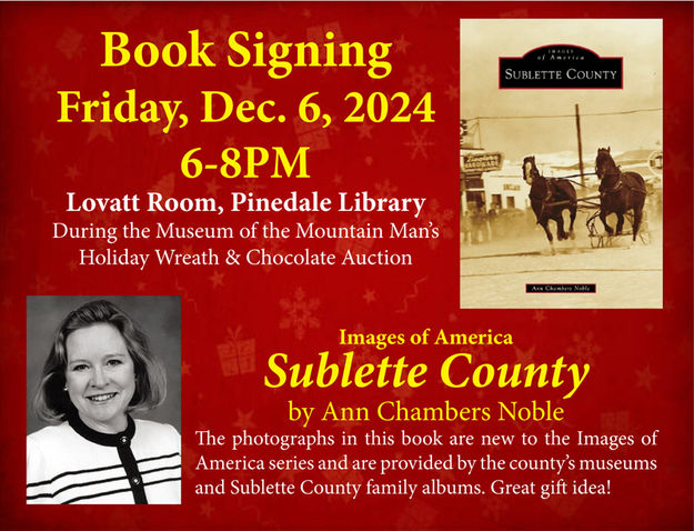 Book Signing. Photo by Museum of the Mountain Man.