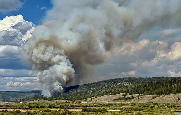 Dollar Lake Fire. Photo by Rob Tolley.