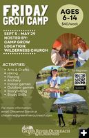 Camp GROW. Photo by .
