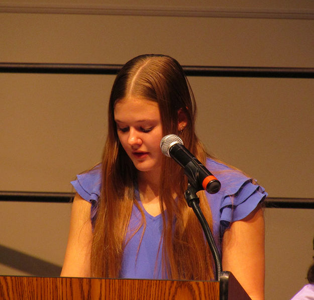 Girls State - Bryne Arne. Photo by Pinedale Online!.