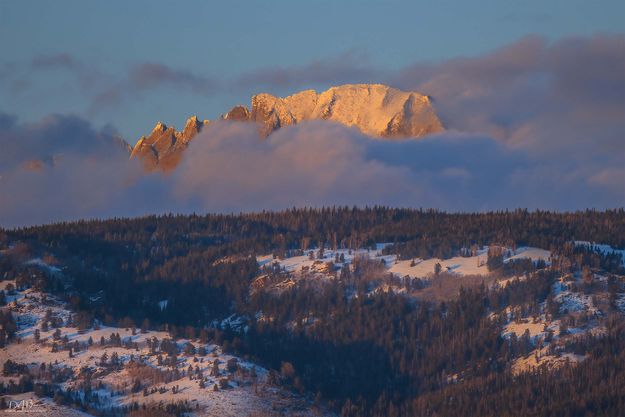 Fremont Peak Clouds. Photo by Dave Bell.